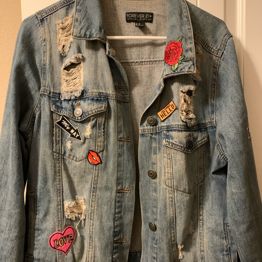 SOLD!!!!! Forever 21 denim jacket